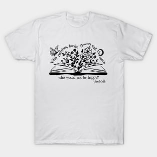 Oscar Wilde's Freedom&Book quote design T-Shirt